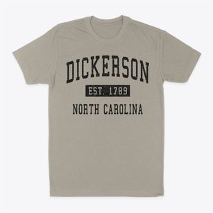 Dickerson North Carolina Classic Established Classic Dad T-Shirt