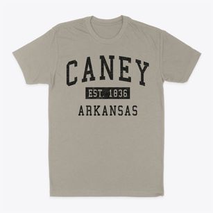 Caney Arkansas Classic Established Classic Dad T-Shirt