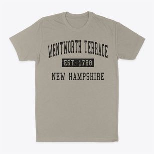 Wentworth Terrace New Hampshire Classic Established Classic Dad T-Shirt