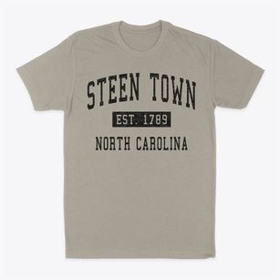 Steen Town North Carolina Classic Established Classic Dad T-Shirt