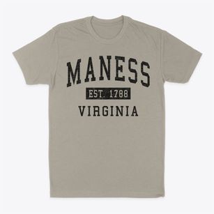 Maness Virginia Classic Established Classic Dad T-Shirt