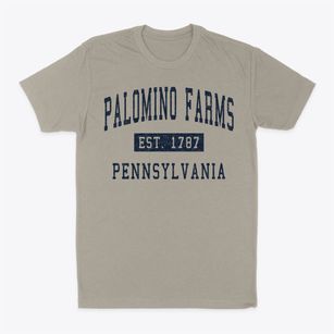 Palomino Farms Pennsylvania Classic Established Classic Dad T-Shirt