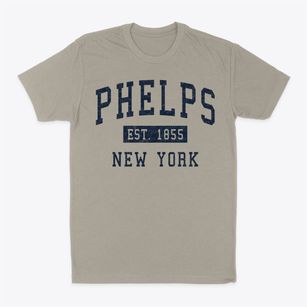 Phelps New York Classic Established Classic Dad T-Shirt