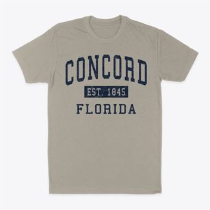 Concord Florida Classic Established Classic Dad T-Shirt