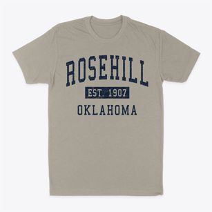Rosehill Oklahoma Classic Established Classic Dad T-Shirt
