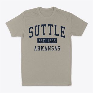 Suttle Arkansas Classic Established Classic Dad T-Shirt