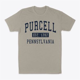 Purcell Pennsylvania Classic Established Classic Dad T-Shirt