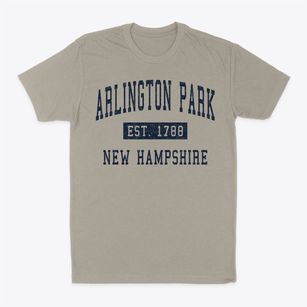 Arlington Park New Hampshire Classic Established Classic Dad T-Shirt