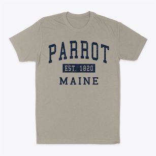 Parrot Maine Classic Established Classic Dad T-Shirt