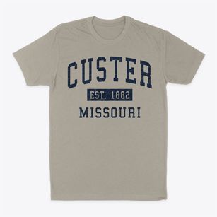 Custer Missouri Classic Established Classic Dad T-Shirt