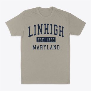 Linhigh Maryland Classic Established Classic Dad T-Shirt