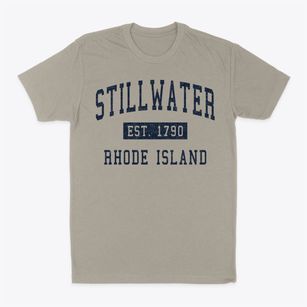 Stillwater Rhode Island Classic Established Classic Dad T-Shirt