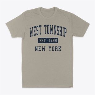 West Township New York Classic Established Classic Dad T-Shirt