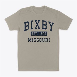 Bixby Missouri Classic Established Classic Dad T-Shirt