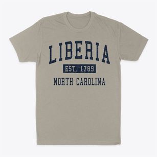 Liberia North Carolina Classic Established Classic Dad T-Shirt