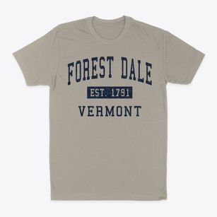 Forest Dale Vermont Classic Established Classic Dad T-Shirt