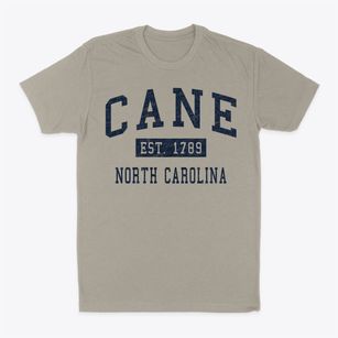 Cane North Carolina Classic Established Classic Dad T-Shirt