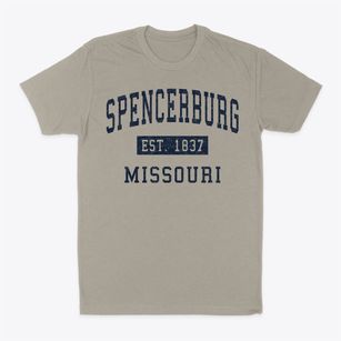 Spencerburg Missouri Classic Established Classic Dad T-Shirt