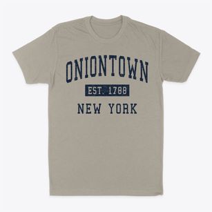 Oniontown New York Classic Established Classic Dad T-Shirt