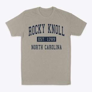 Rocky Knoll North Carolina Classic Established Classic Dad T-Shirt
