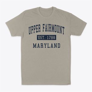 Upper Fairmount Maryland Classic Established Classic Dad T-Shirt
