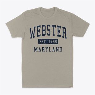 Webster Maryland Classic Established Classic Dad T-Shirt