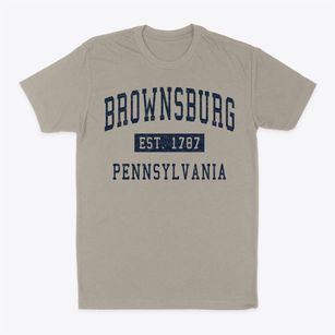 Brownsburg Pennsylvania Classic Established Classic Dad T-Shirt