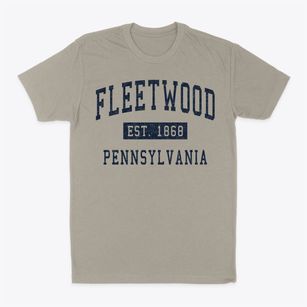 Fleetwood Pennsylvania Classic Established Classic Dad T-Shirt