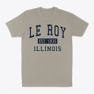 Le Roy Illinois Classic Established Classic Dad T-Shirt