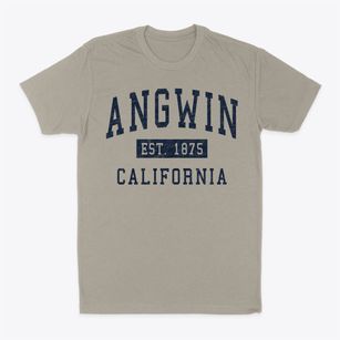 Angwin California Classic Established Classic Dad T-Shirt