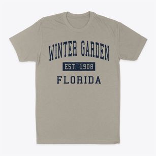 Winter Garden Florida Classic Established Classic Dad T-Shirt