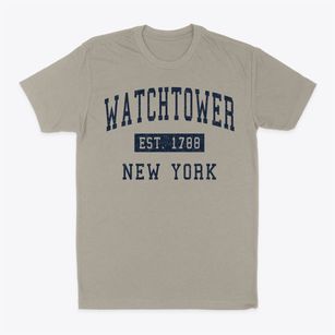 Watchtower New York Classic Established Classic Dad T-Shirt