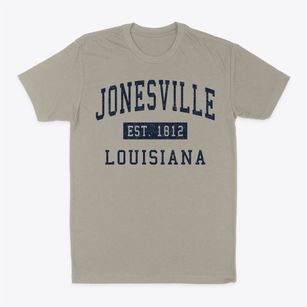Jonesville Louisiana Classic Established Classic Dad T-Shirt