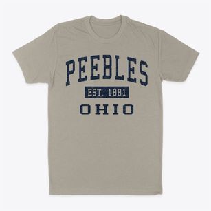 Peebles Ohio Classic Established Classic Dad T-Shirt