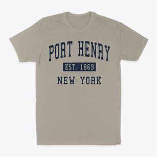 Port Henry New York Classic Established Classic Dad T-Shirt
