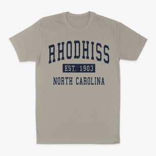 Rhodhiss North Carolina Classic Established Classic Dad T-Shirt