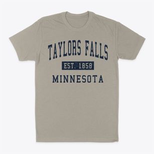 Taylors Falls Minnesota Classic Established Classic Dad T-Shirt