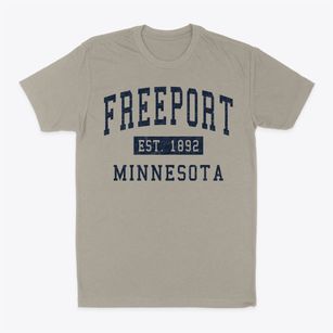 Freeport Minnesota Classic Established Classic Dad T-Shirt