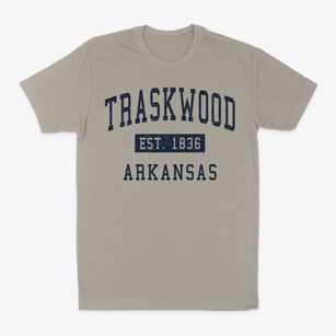 Traskwood Arkansas Classic Established Classic Dad T-Shirt