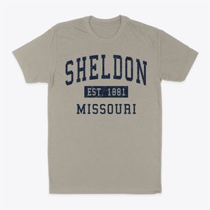 Sheldon Missouri Classic Established Classic Dad T-Shirt