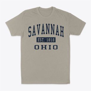 Savannah Ohio Classic Established Classic Dad T-Shirt