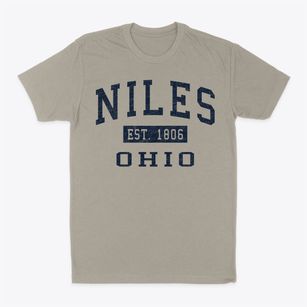 Niles Ohio Classic Established Classic Dad T-Shirt