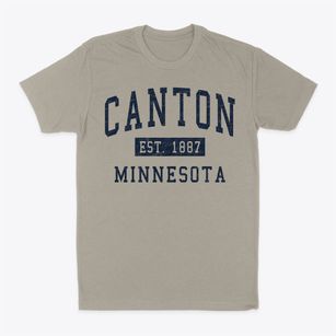 Canton Minnesota Classic Established Classic Dad T-Shirt