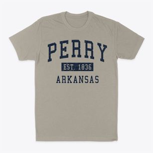Perry Arkansas Classic Established Classic Dad T-Shirt