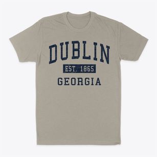 Dublin Georgia Classic Established Classic Dad T-Shirt