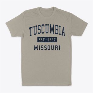 Tuscumbia Missouri Classic Established Classic Dad T-Shirt