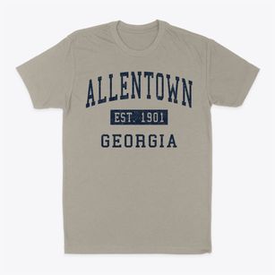 Allentown Georgia Classic Established Classic Dad T-Shirt