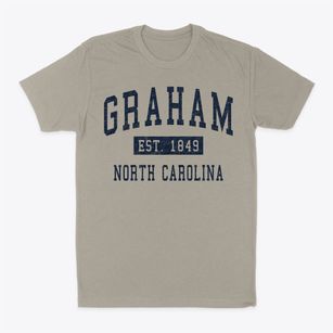 Graham North Carolina Classic Established Classic Dad T-Shirt