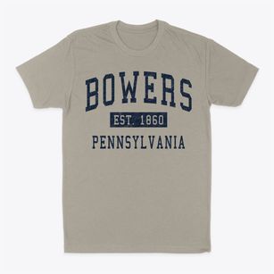 Bowers Pennsylvania Classic Established Classic Dad T-Shirt
