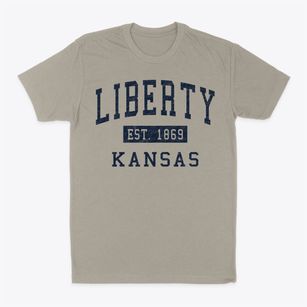 Liberty Kansas Classic Established Classic Dad T-Shirt